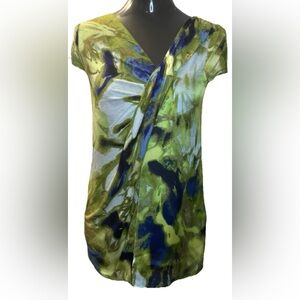 Beautiful Multicolor Blouse by Simply Vera by Vera Wang, Size XS